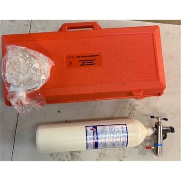 Flexs Medical Oxygen Emergency Equipment Tank (life date 5/10 years)