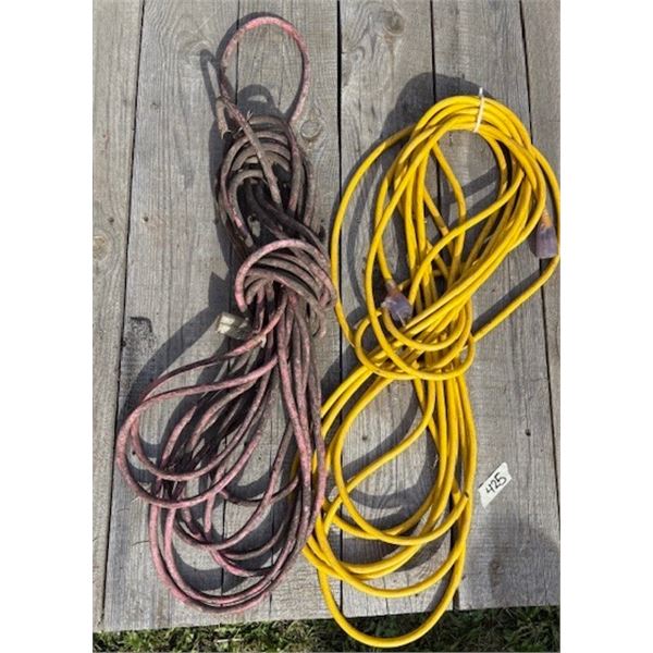 Extension cords x 2