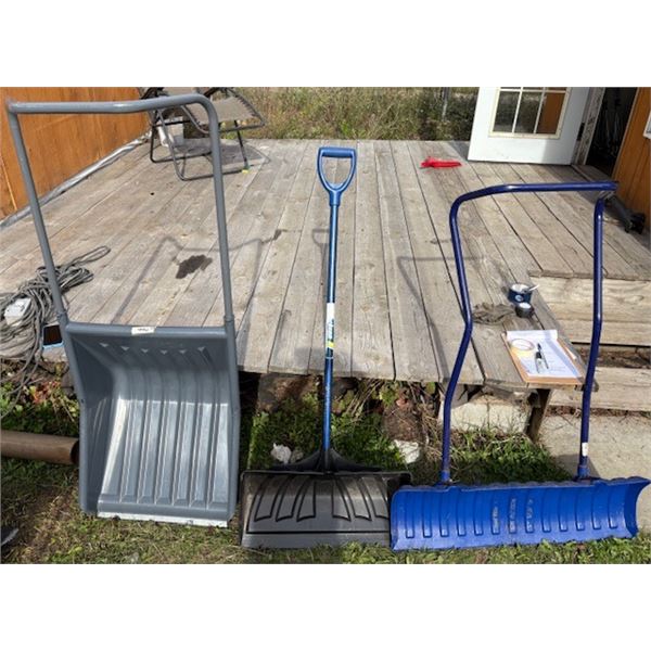 Snow Shovel Set x 3