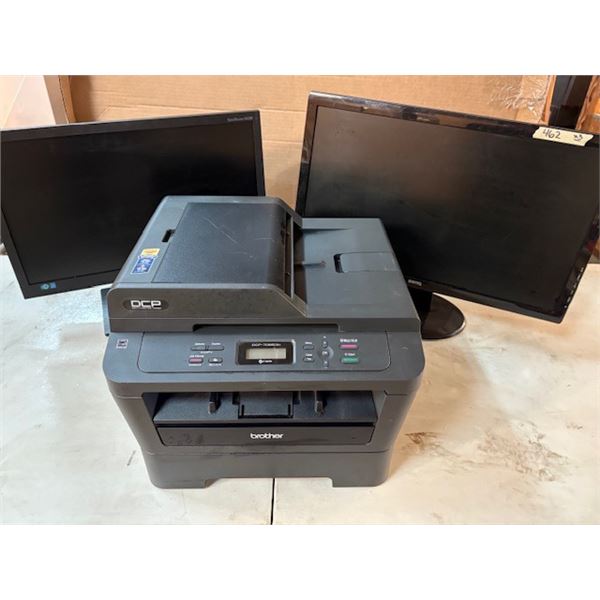Brother Printer (DCP-7065DN) x 1/ Samsung Monitor (SA200) x 1/ BENQ Monitor (GL2450-T) x 1