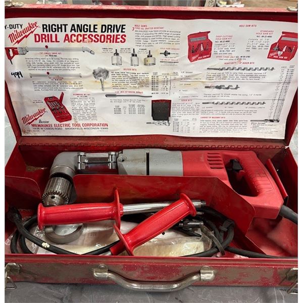 Milwaukee Heavy Duty Right Angle Drill