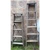 Image 1 : Wooden Ladders x 2