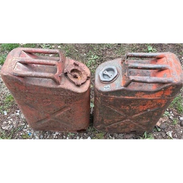 Jerrycans x2 (metal)