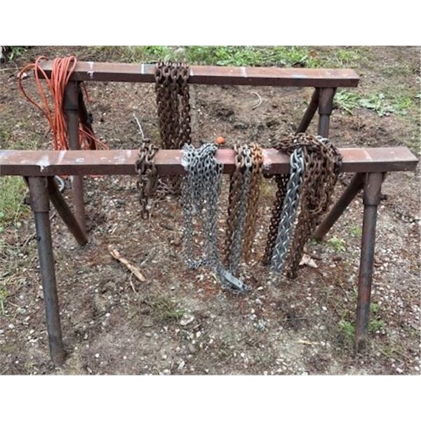 Steel Horses x 2 w/chains