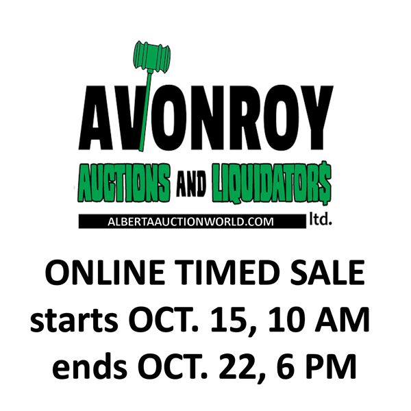 ONLINE TIMED AUCTION DATES & TIMES