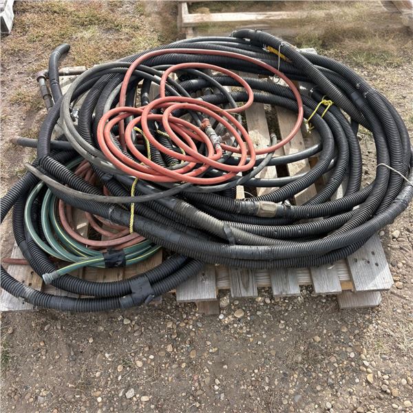 Pallet of water hose