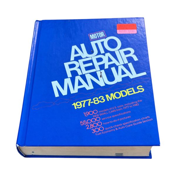 Motors Auto Repair Manual  1977-1983