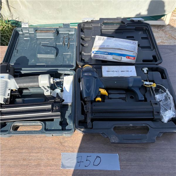 Rok nail gun, MasterCraft floor staple gun
