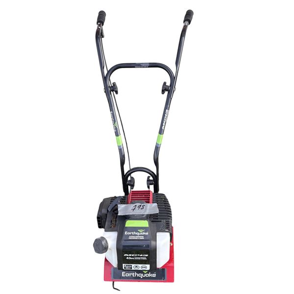 Earthquake 2 cycle 43 cc gas tiller - runs good