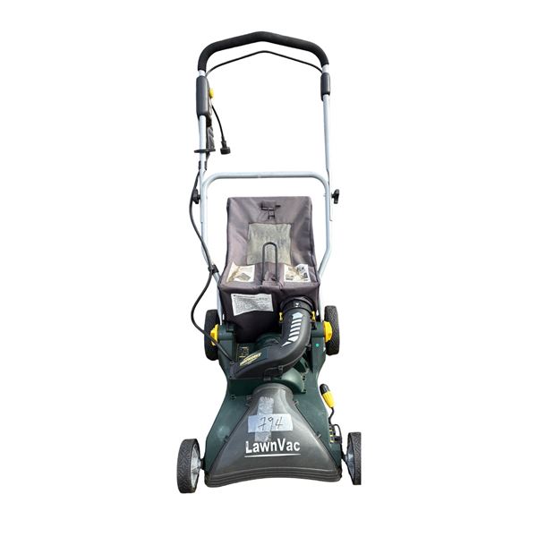 Lawn Vac electric mower