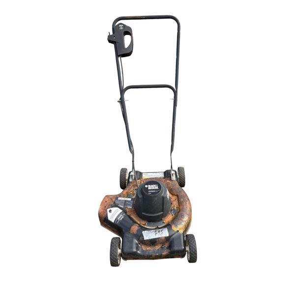 Black and Decker electric mower