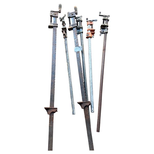 6 Long Wood Clamps
