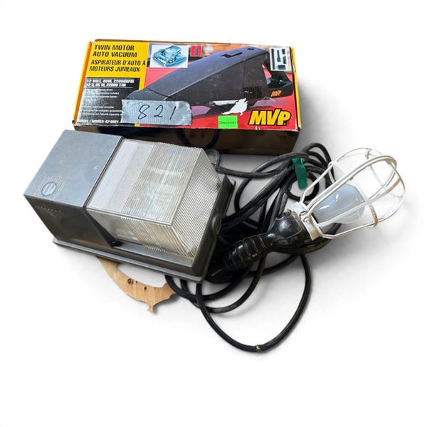 12 Volt Vacuum, Trouble Light, Outside Light