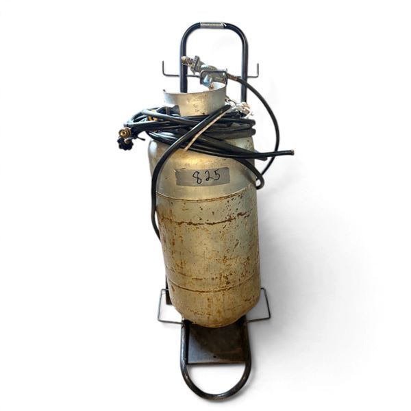 95 Lb Propane Tank and Hose
