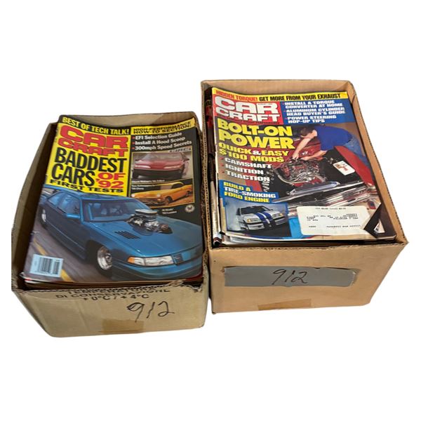 2 Boxes Of Magazines - Hot Rods and Muscle Cars