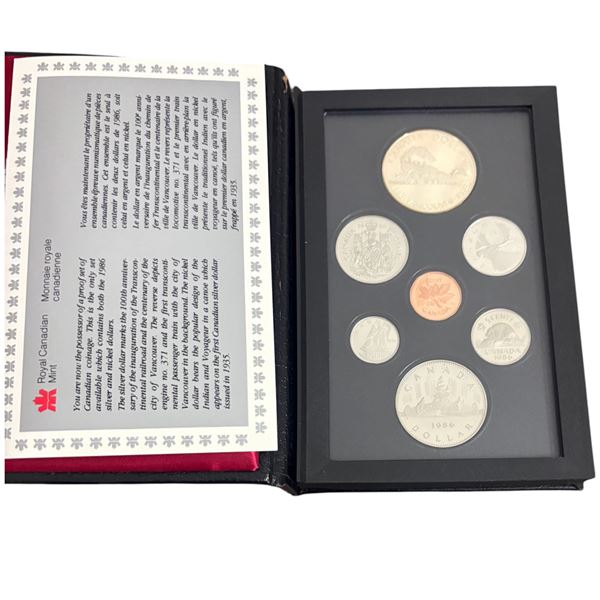 Royal Canadian Mint Collection 1986