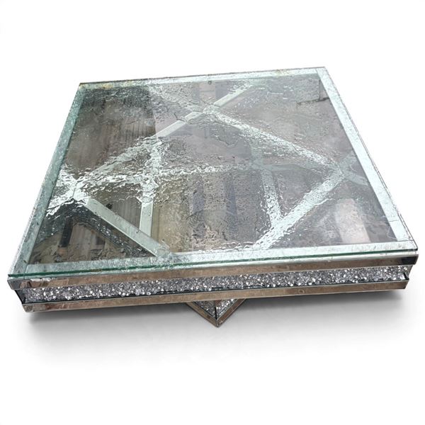 Glass and Mirror CoffeeTable - very elegant in style