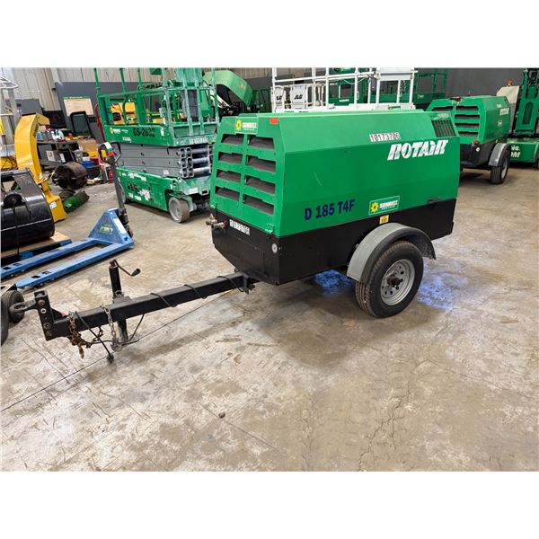 (10173706) 2019 Rotair D185T4F 125PSI Diesel Air Compressor (Needs Repair)