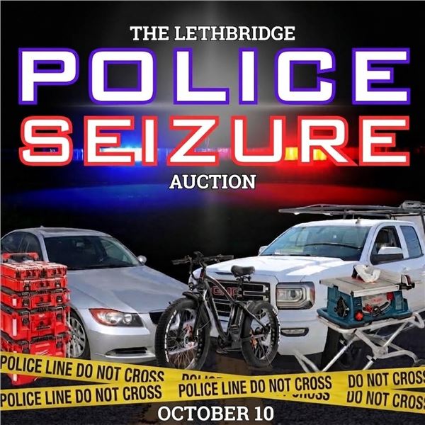 **ATTENTION** POLICE SEIZURE ITEMS ARE SOLD AS IS