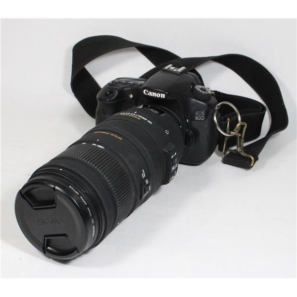 CANNON DIGITAL CAMERA WITH ZOOM LENS