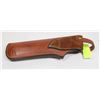 Image 2 : BROWN VINTAGE LEATHER BELT HOLSTER