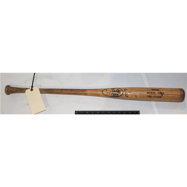 WOODEN BASEBALL BAT
