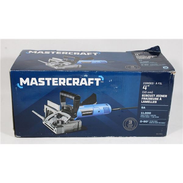 NEW IN BOX BISCUIT JOINER MASTERCRAFT BRAND