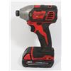 Image 1 : MILWAUKEE 1/4" HEX IMPACT DRIVER WITH BATTERY