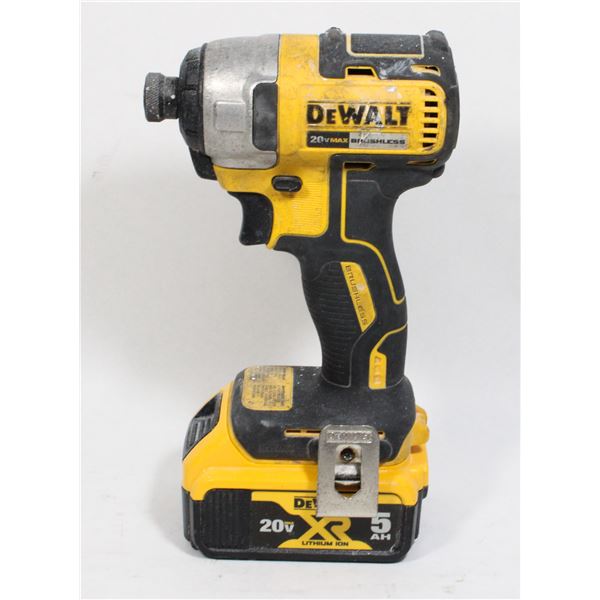 DEWALT BRUSHLESS DCF787 CORDLESS IMPACT DRIVER