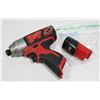 Image 1 : MILWAUKEE 1/4" HEX IMPACT WITH M12 BATTERY