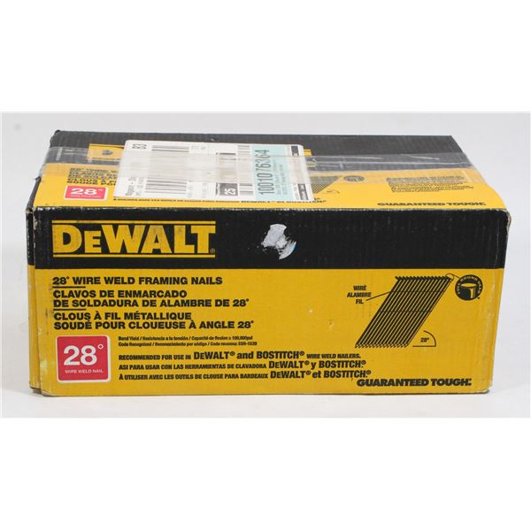 NEW DEWALT AIR NAILS 3 X .120