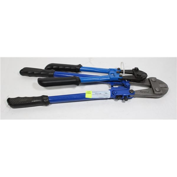 SET OF 2 BLUE BOLT CUTTERS12" AND 18"