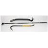Image 1 : 2 CROWBARS AND A BREAKER BAR
