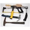 Image 1 : LOT OF HANDTOOLS.HAMMERS AND HANDSAWS