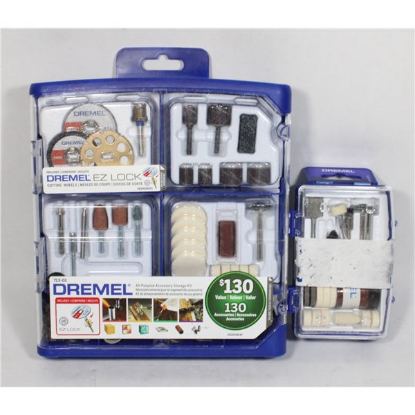 2 DREMEL KITS MULTI-PURPOSE AND POLISHING