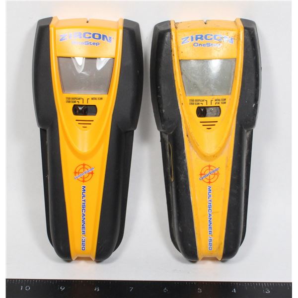 SET OF 2 ZIRCON ONE STEP MULTISCANNERS