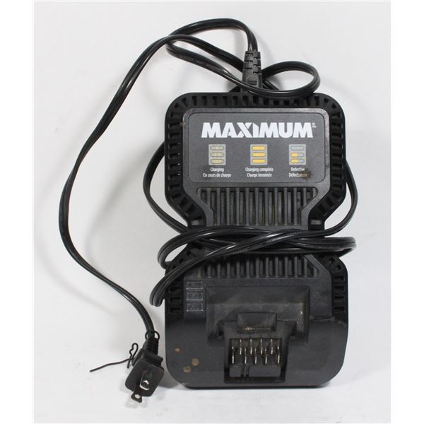 MASTERCRAFT MAXIMUM BATTERY CHARGER