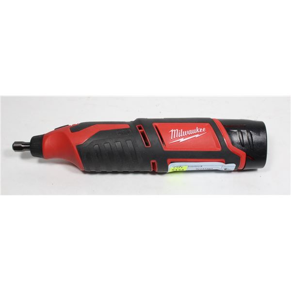 MILWAUKEE ROTARY TOOL WITH BATTERY