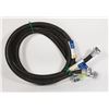 Image 1 : WASHING MACHINE CONNECTOR HOSE 152CM BOTH LINES