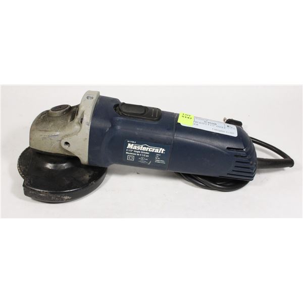 MASTERCRAFT 4 1/2" ANGLE GRINDER