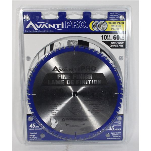 1 NEW 10 INCH FINE FINISH BLADE