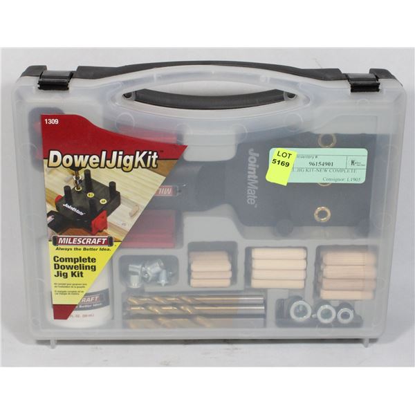 DOWEL JIG KIT-NEW COMPLETE