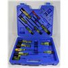 Image 1 : WESTWARD CHROME SCREWDRIVER SET MOSTLY COMPLETE