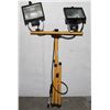 Image 1 : DUAL-HEAD HALOGEN WORK LIGHT ADJUSTABLE STAND