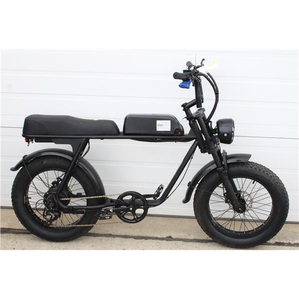 BLACK E BIKE