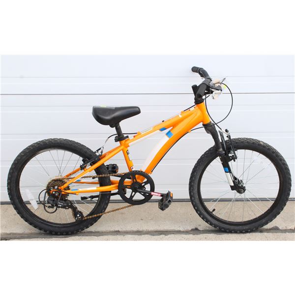 YELLOW/ORANGE DIAMONDBACK COBRA 20" 7 SPD