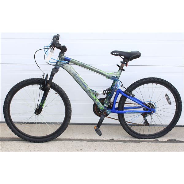 BICYCLE PAINTER BLUE