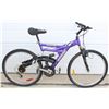 Image 1 : PURPLE RALEIGH MOUNTAIN BIKE
