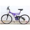 Image 7 : PURPLE RALEIGH MOUNTAIN BIKE