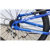 Image 2 : SILVER BIKE WITH BLUE TRIM 21 SPD
